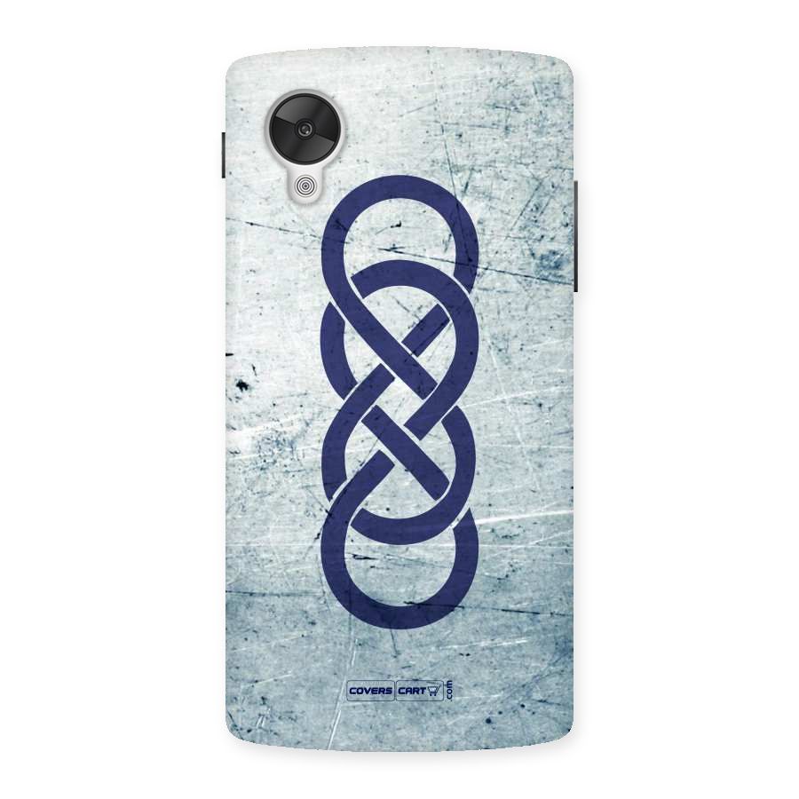 Double Infinity Rough Back Case for Google Nexsus 5
