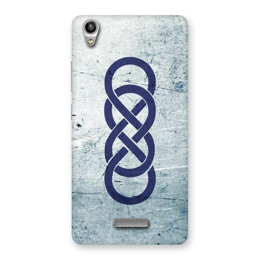 Double Infinity Rough Back Case for Lava-Pixel-V1