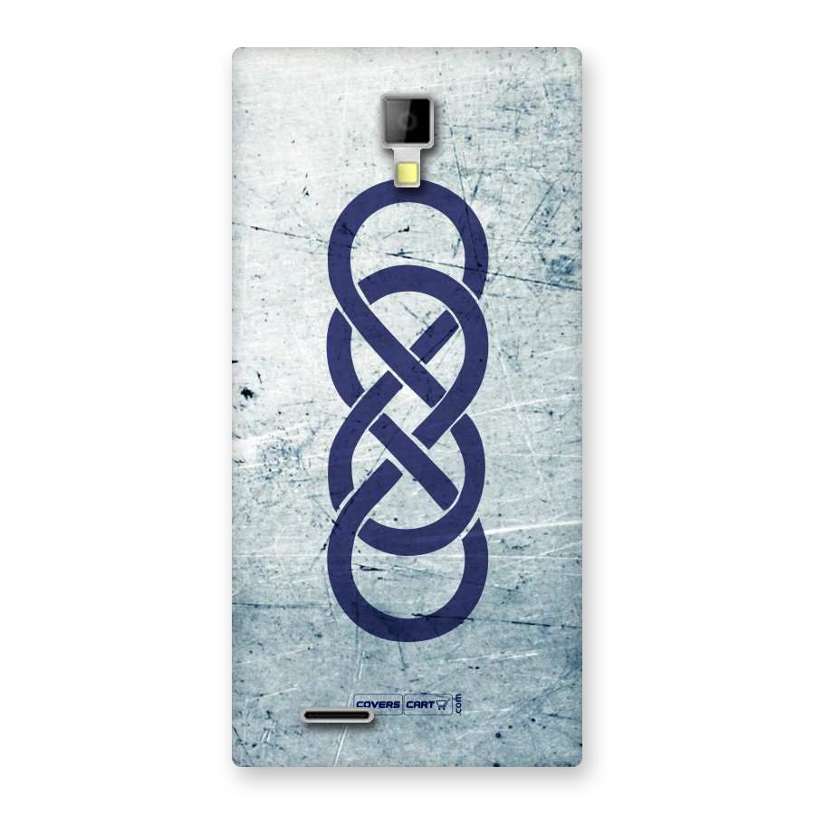 Double Infinity Rough Back Case for Micromax Canvas Xpress A99