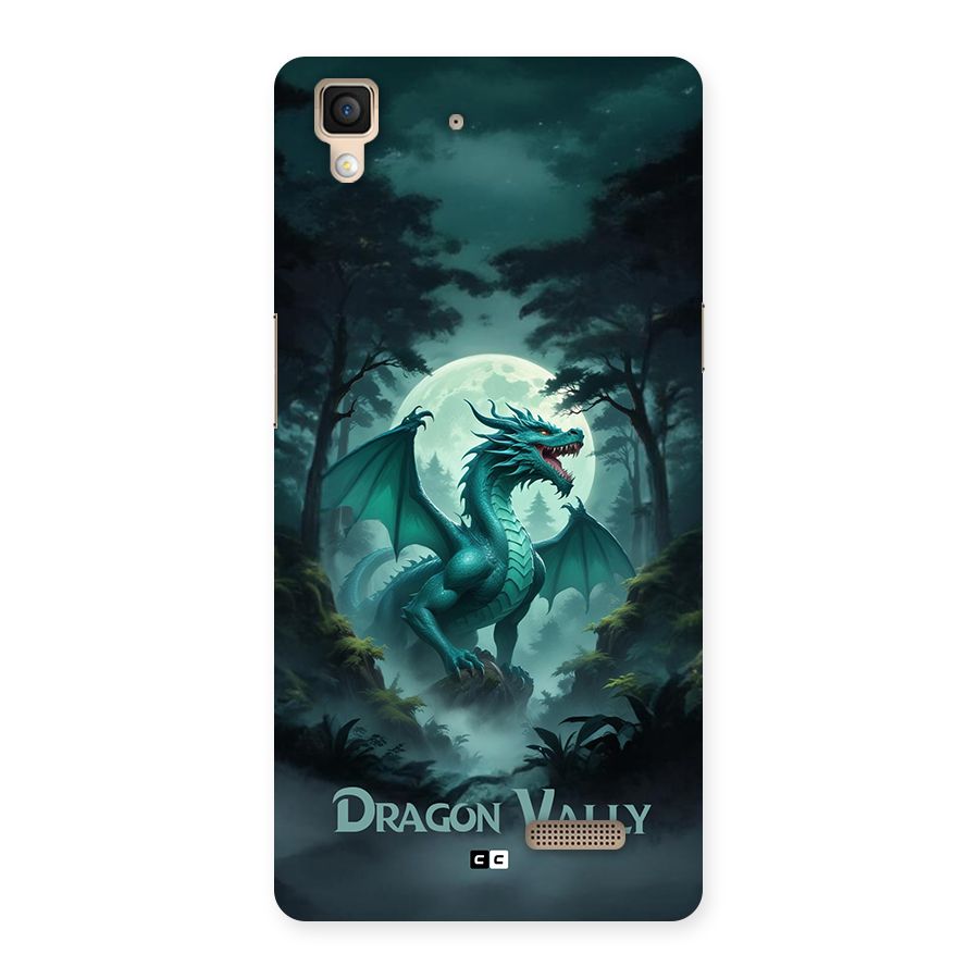 Dragon Valley Back Case for Oppo R7