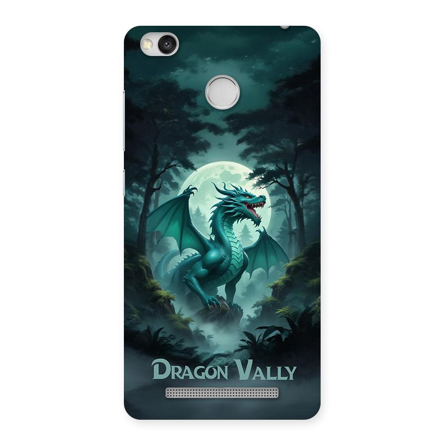 Dragon Valley Back Case for Redmi 3S Prime