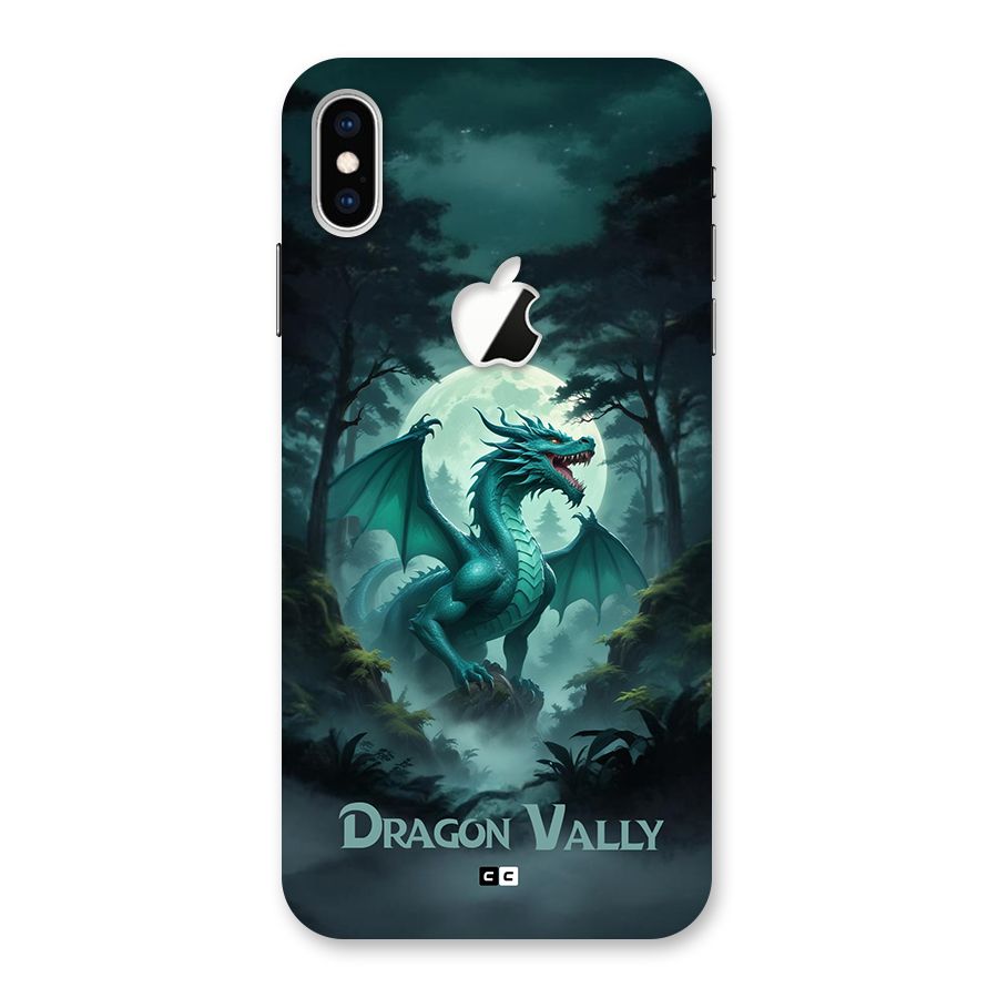 Dragon Valley Back Case for iPhone XS Max Apple Cut