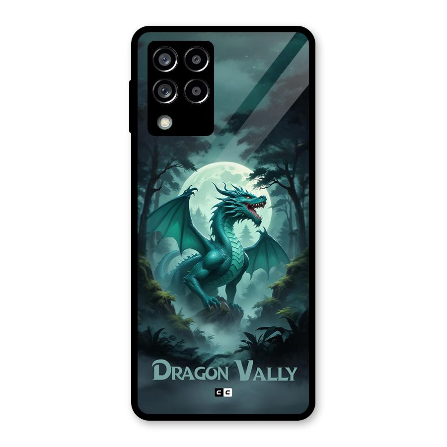 Dragon Valley Glass Back Case for Galaxy M53 5G