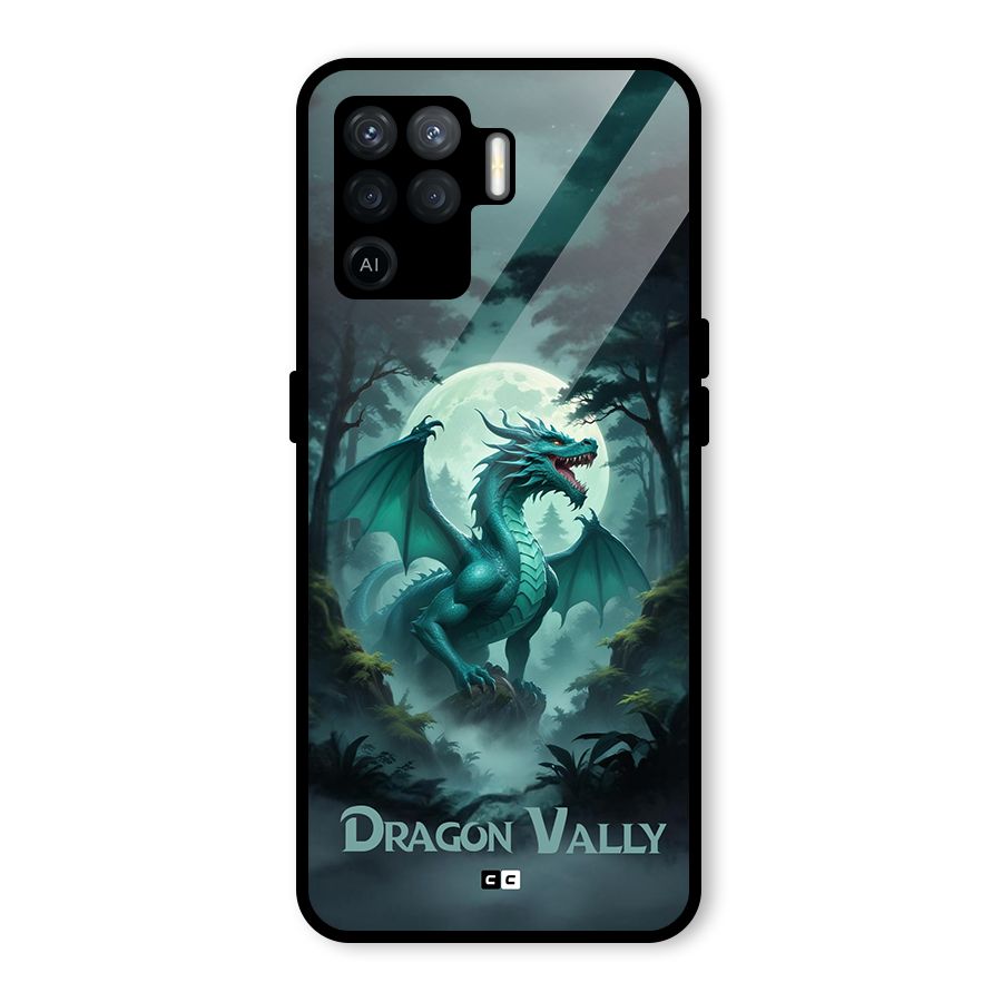 Dragon Valley Glass Back Case for Oppo F19 Pro