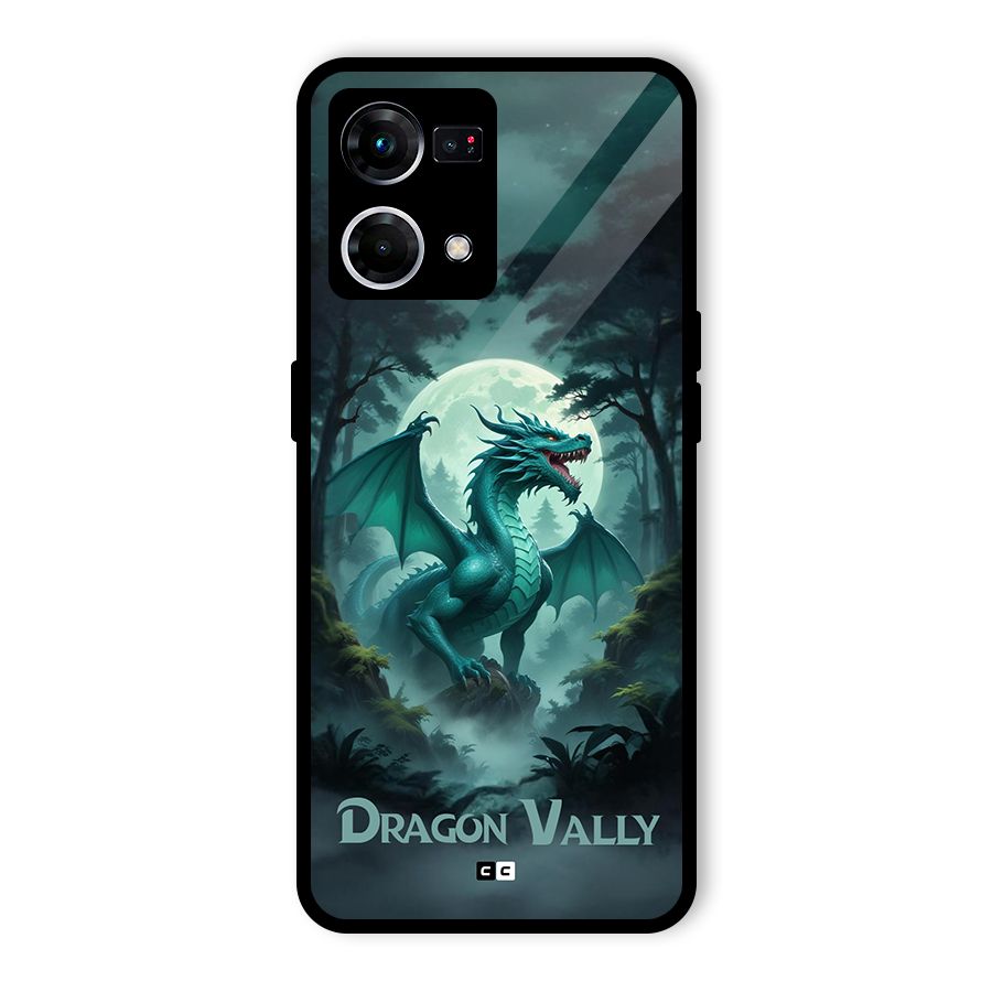 Dragon Valley Glass Back Case for Oppo F21 Pro 4G
