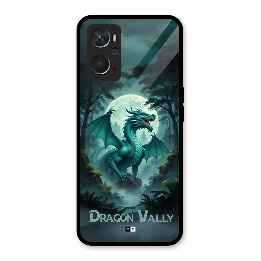 Dragon Valley Glass Back Case for Oppo K10 4G