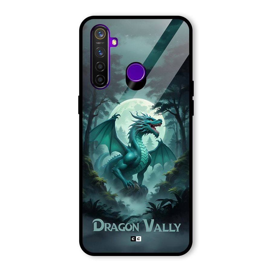 Dragon Valley Glass Back Case for Realme 5 Pro