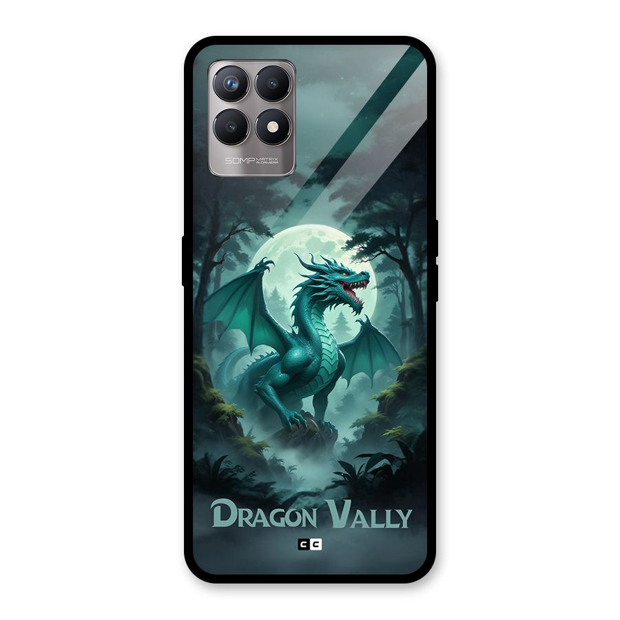 Dragon Valley Glass Back Case for Realme 8i