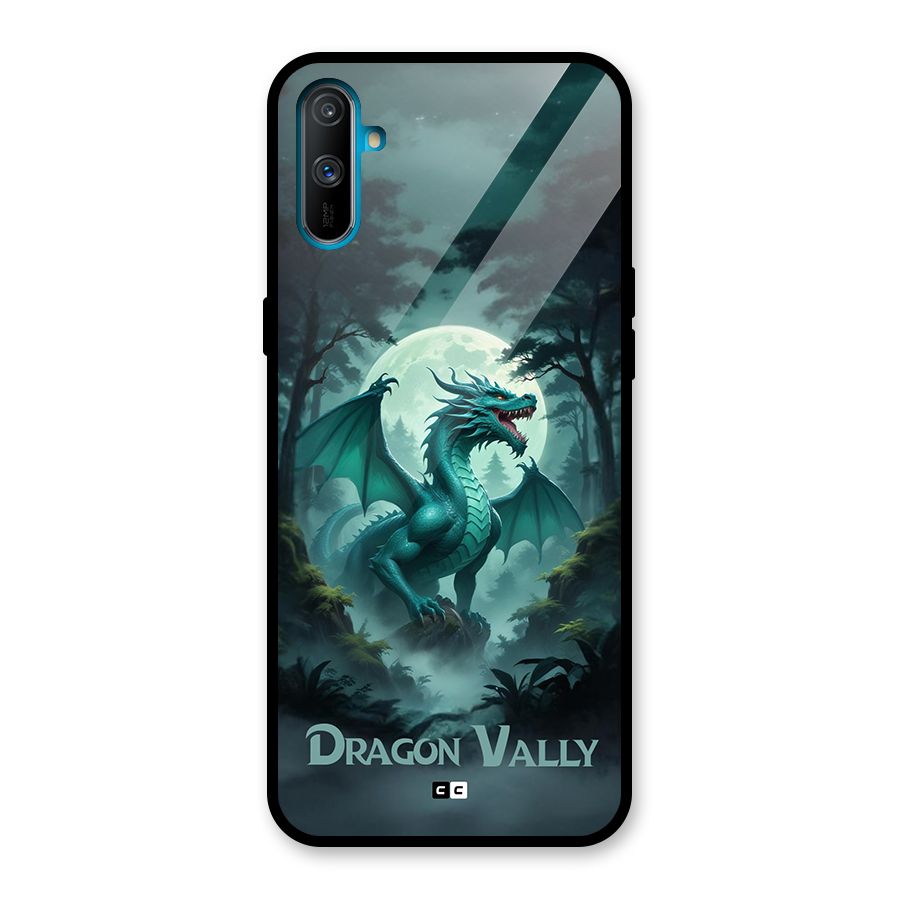 Dragon Valley Glass Back Case for Realme C3
