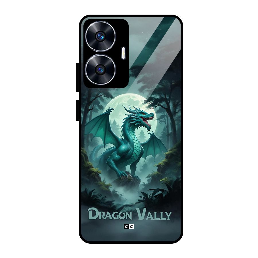 Dragon Valley Glass Back Case for Realme Narzo N55