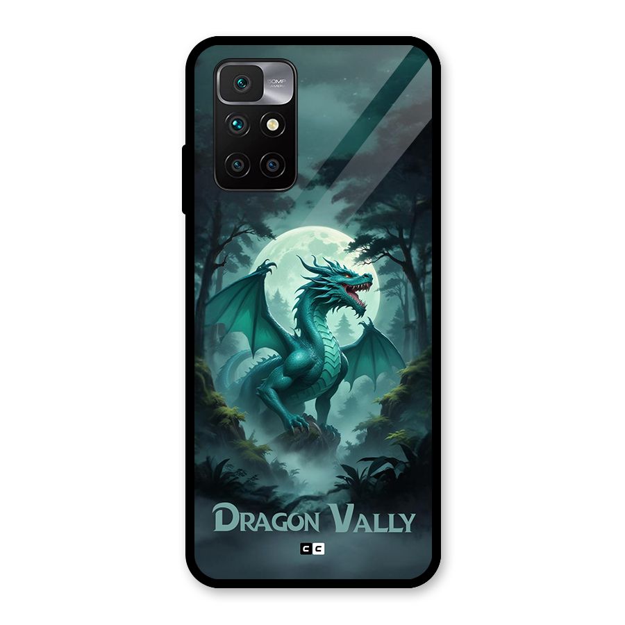 Dragon Valley Glass Back Case for Redmi 10 Prime