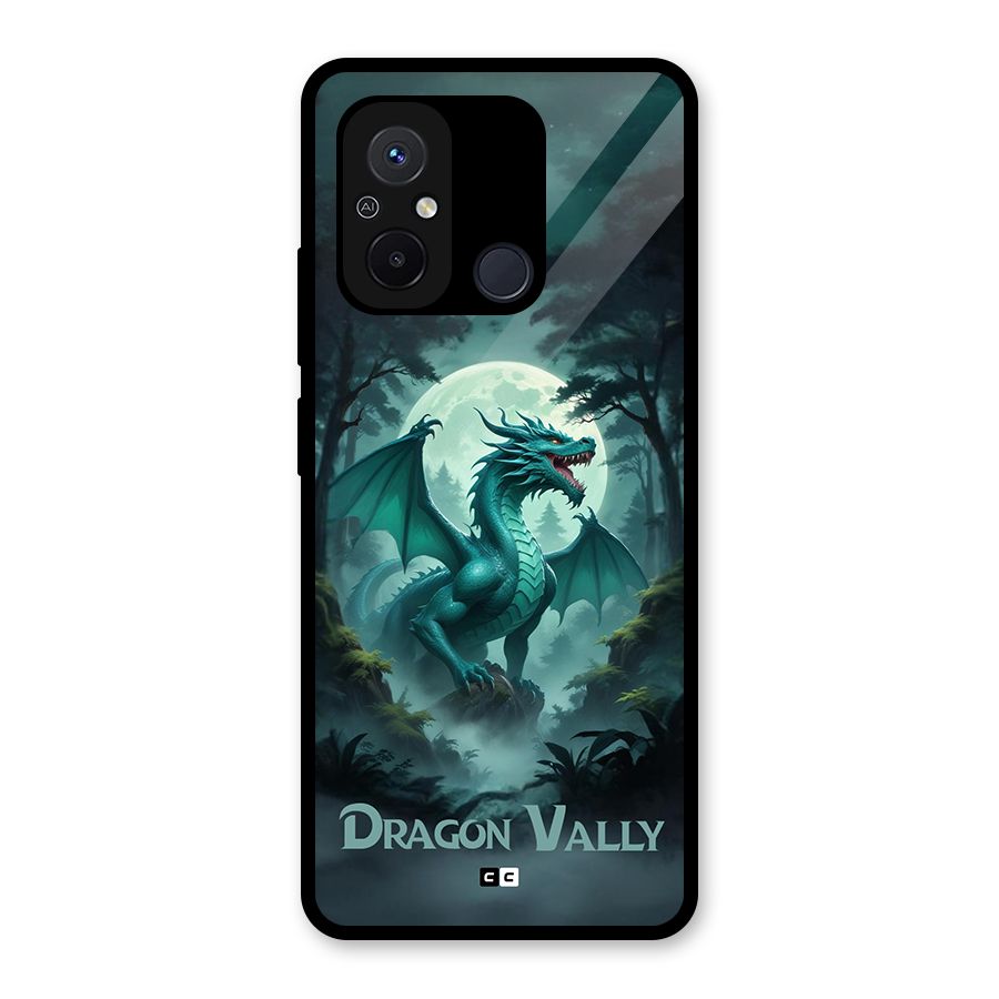 Dragon Valley Glass Back Case for Redmi 12C