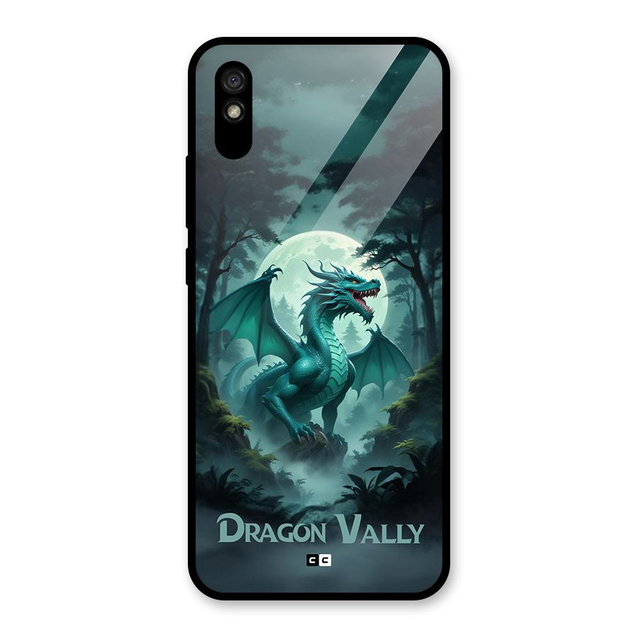 Dragon Valley Glass Back Case for Redmi 9i