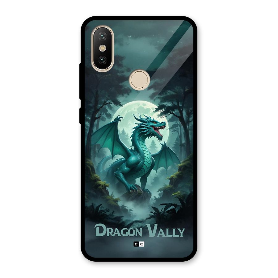 Dragon Valley Glass Back Case for Redmi A2