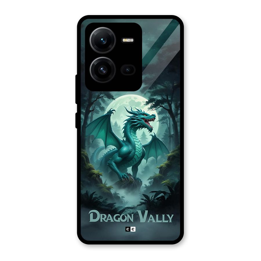Dragon Valley Glass Back Case for Vivo V25