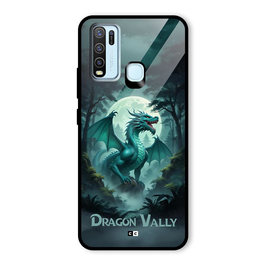 Dragon Valley Glass Back Case for Vivo Y30