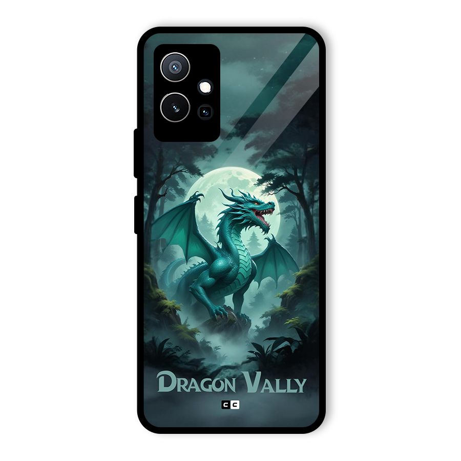 Dragon Valley Glass Back Case for Vivo Y75 5G