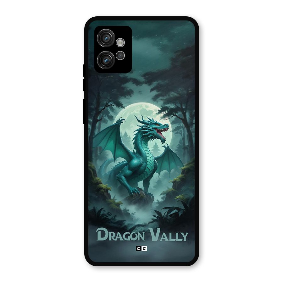 Dragon Valley Metal Back Case for Moto G32