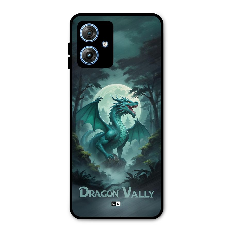 Dragon Valley Metal Back Case for Moto G54