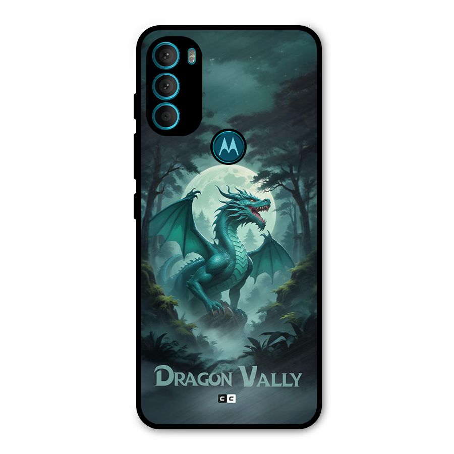 Dragon Valley Metal Back Case for Moto G71 5G