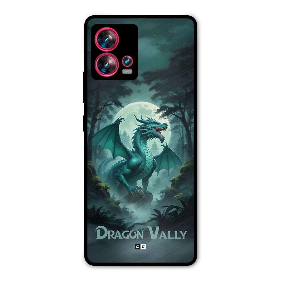 Dragon Valley Metal Back Case for Motorola Edge 30 Fusion