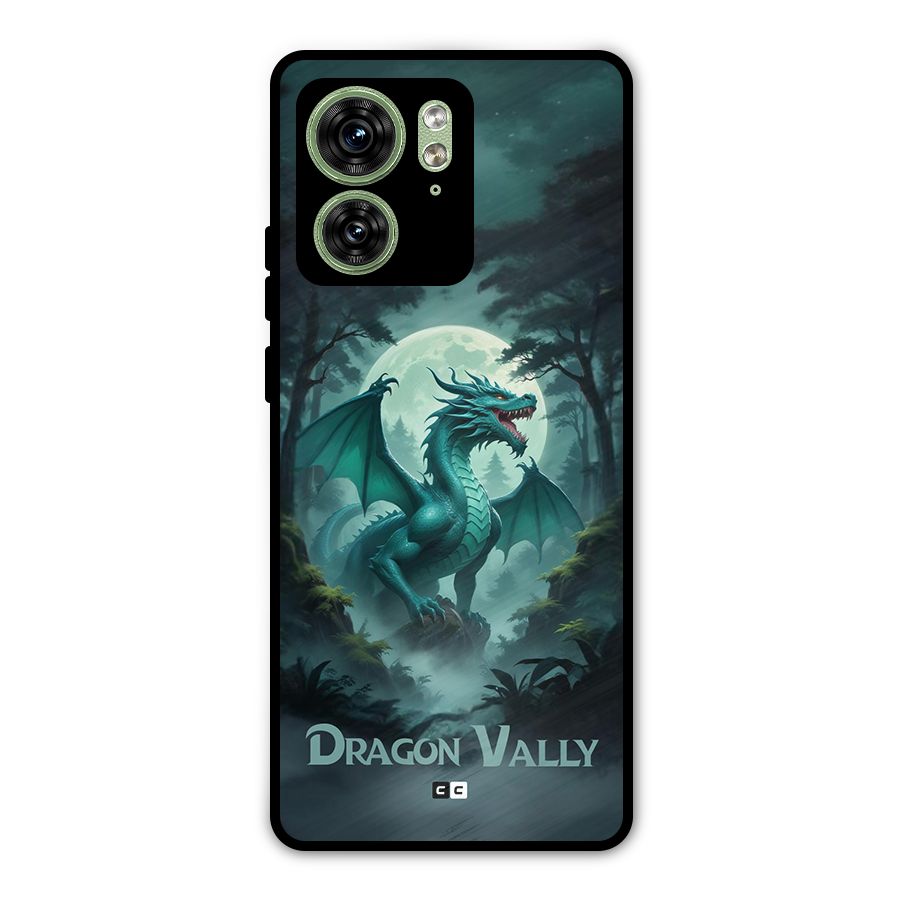 Dragon Valley Metal Back Case for Motorola Edge 40 5G