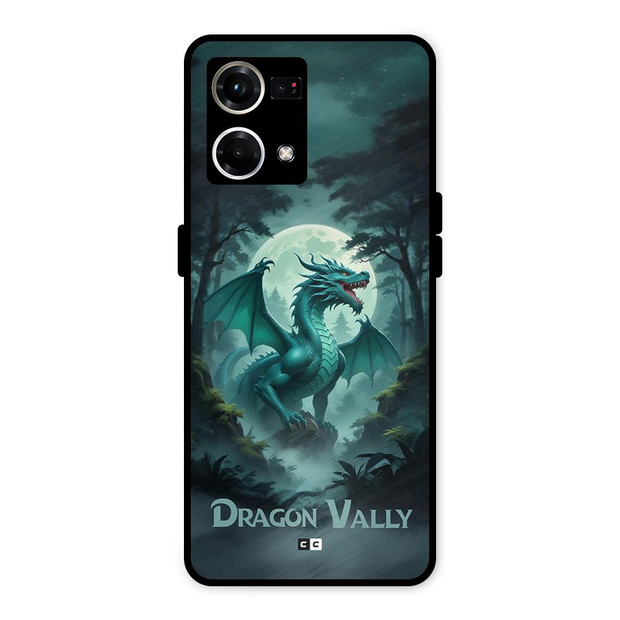 Dragon Valley Metal Back Case for Oppo F21 Pro 4G