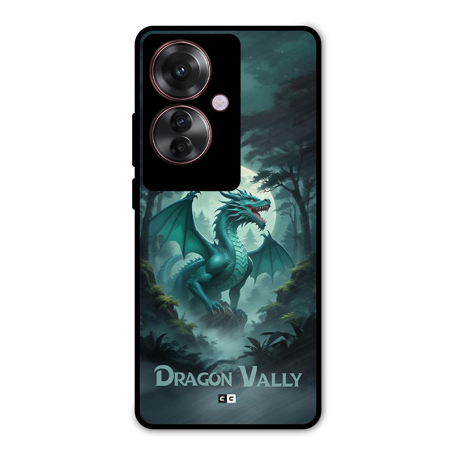 Dragon Valley Metal Back Case for Oppo F25 Pro