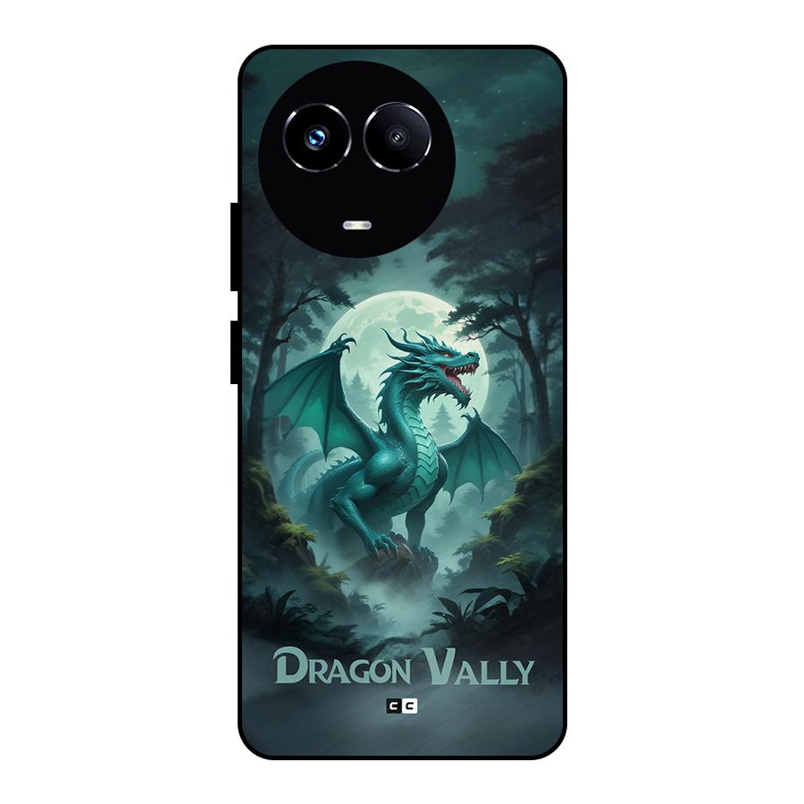 Dragon Valley Metal Back Case for Realme 11X