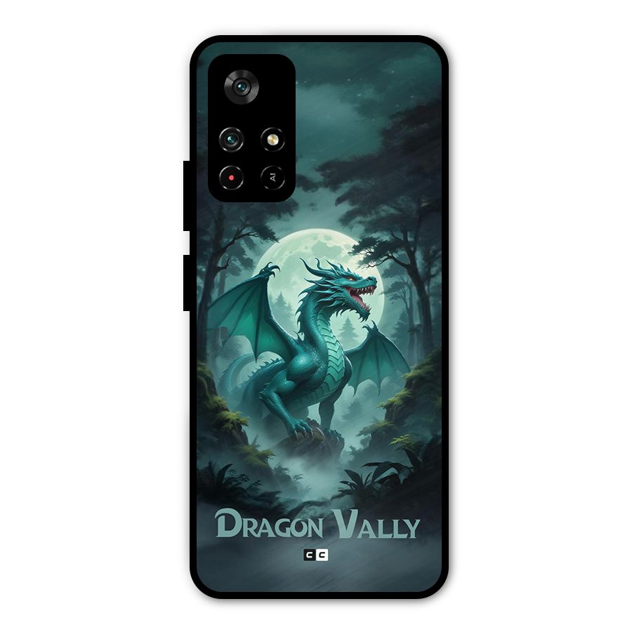 Dragon Valley Metal Back Case for Redmi Note 11T 5G