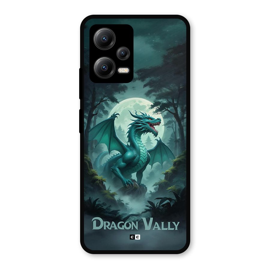 Dragon Valley Metal Back Case for Redmi Note 12 5G