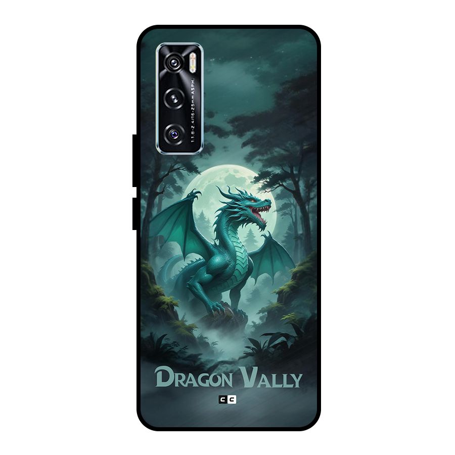 Dragon Valley Metal Back Case for Vivo V20 SE