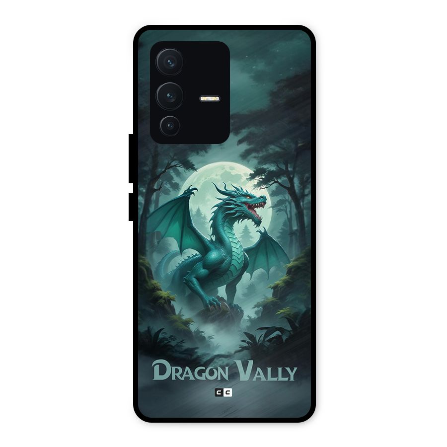 Dragon Valley Metal Back Case for Vivo V23 5G