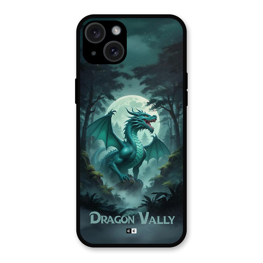 Dragon Valley Metal Back Case for iPhone 15 Plus