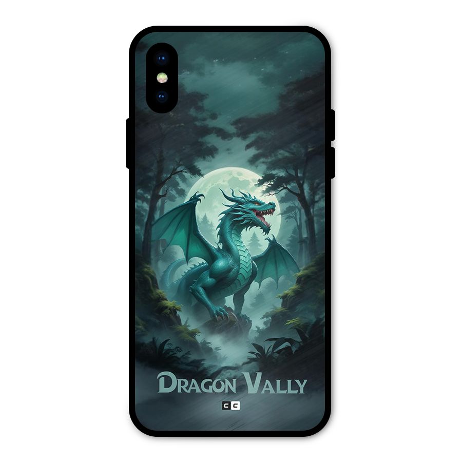 Dragon Valley Metal Back Case for iPhone XS