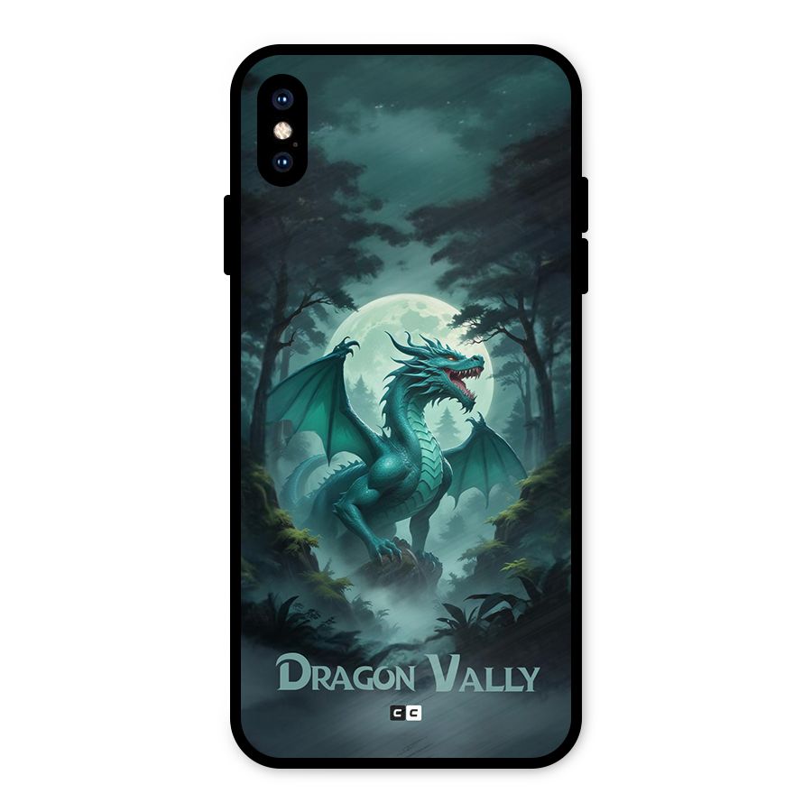Dragon Valley Metal Back Case for iPhone XS Max