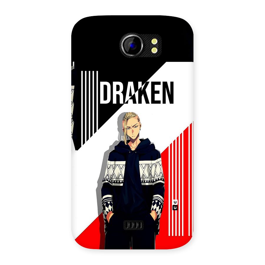 Draken Bhai Back Case for Canvas 2 A110
