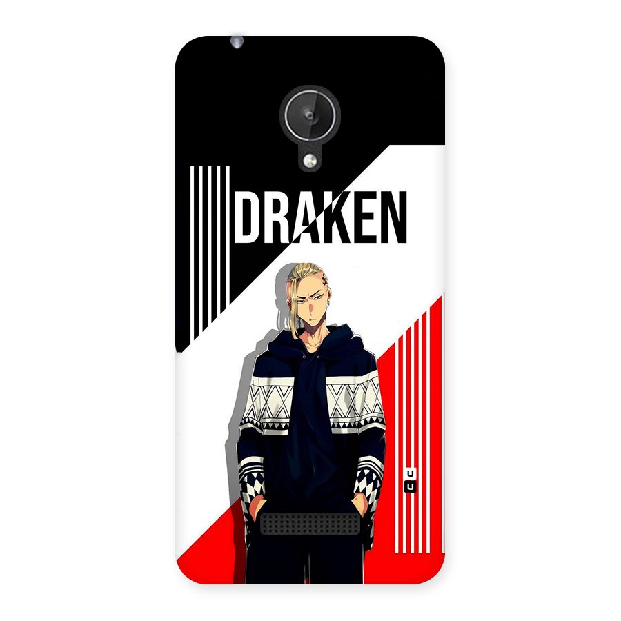 Draken Bhai Back Case for Canvas Spark Q380