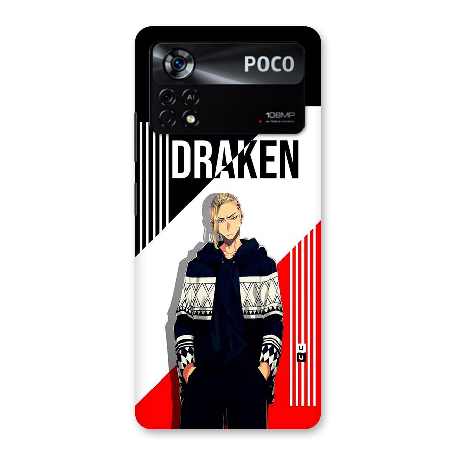 Draken Bhai Back Case for Poco X4 Pro 5G