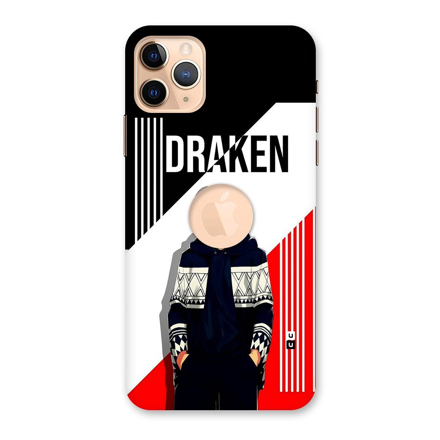 Draken Bhai Back Case for iPhone 11 Pro Max Logo Cut