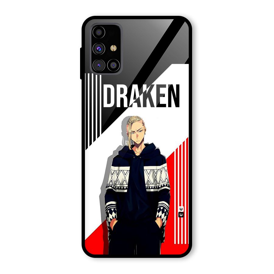 Draken Bhai Glass Back Case for Galaxy M31s