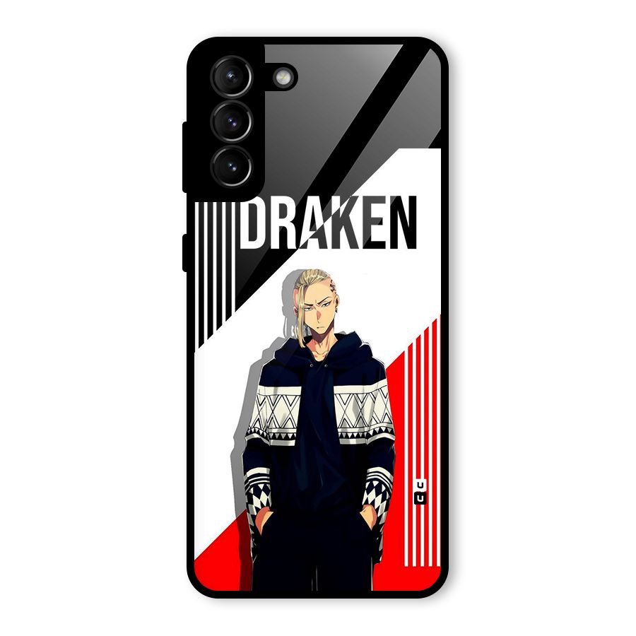 Draken Bhai Glass Back Case for Galaxy S21 Plus