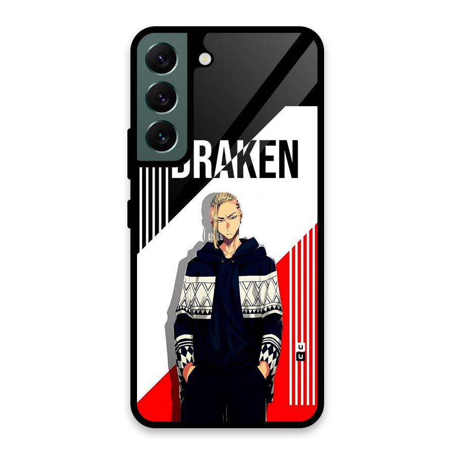 Draken Bhai Glass Back Case for Galaxy S22 5G