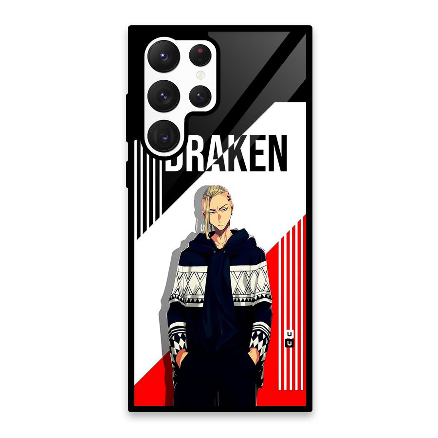 Draken Bhai Glass Back Case for Galaxy S22 Ultra 5G
