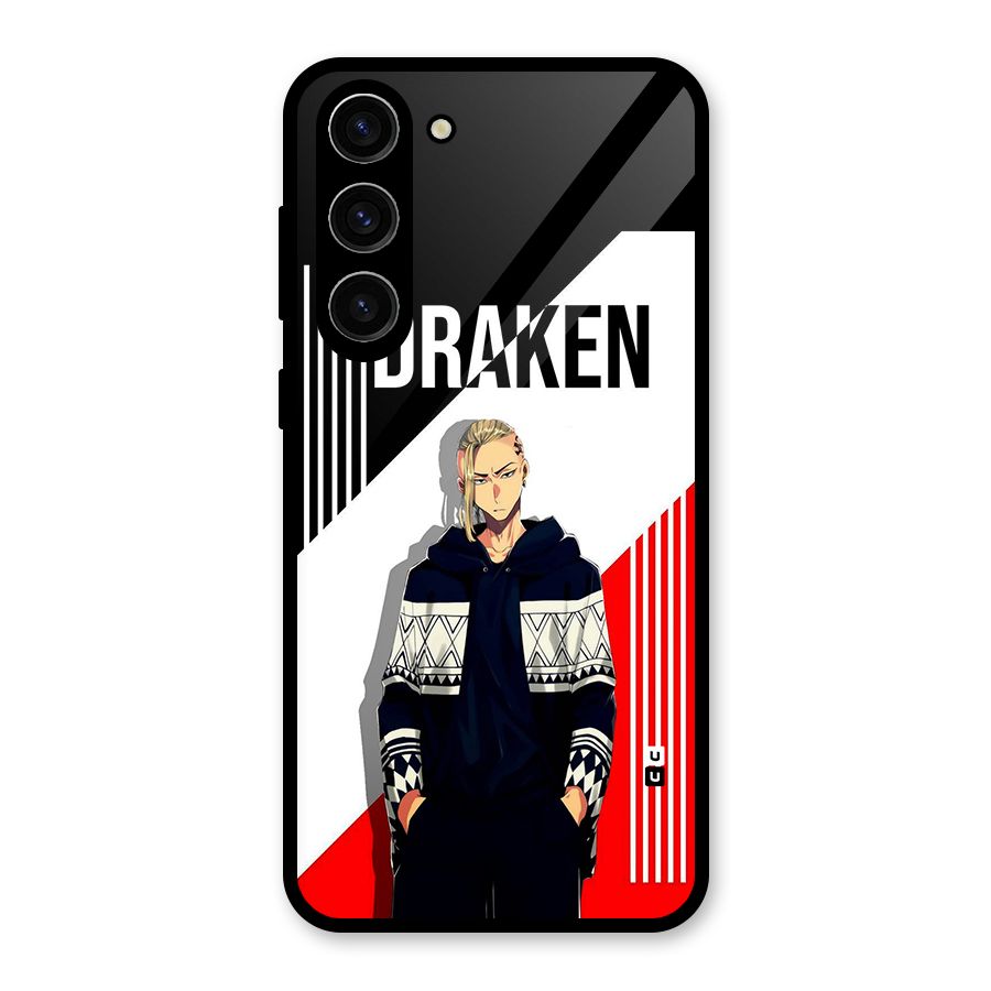Draken Bhai Glass Back Case for Galaxy S23 Plus