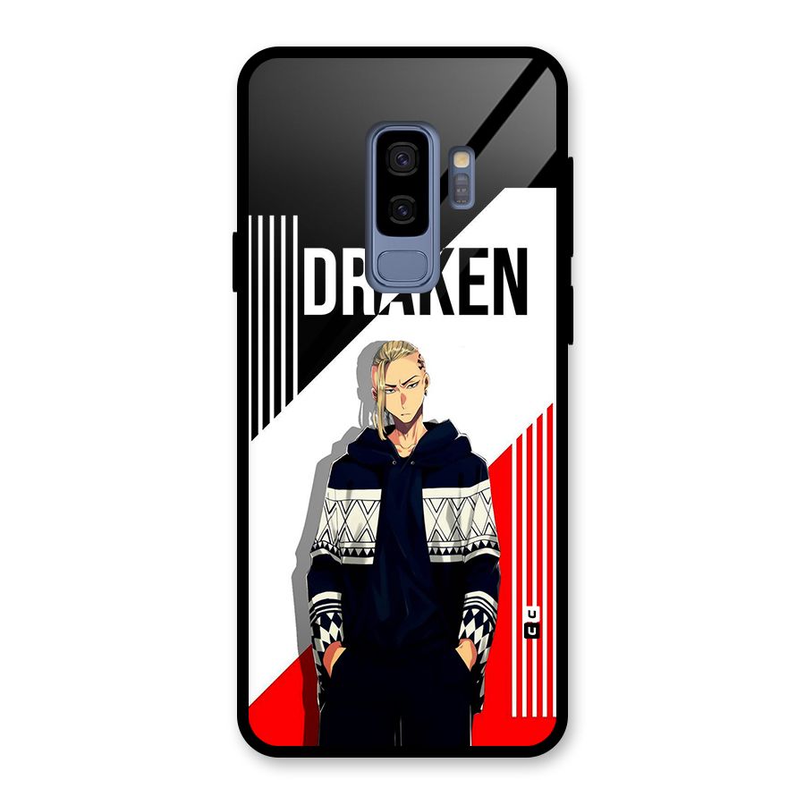 Draken Bhai Glass Back Case for Galaxy S9 Plus