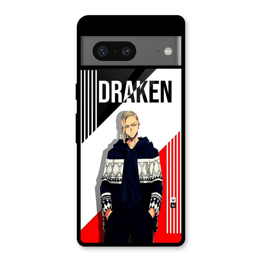 Draken Bhai Glass Back Case for Google Pixel 7