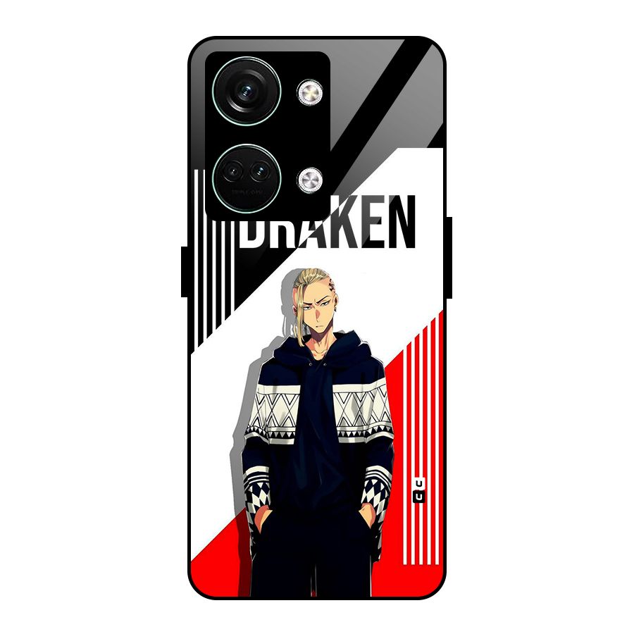 Draken Bhai Glass Back Case for Oneplus Nord 3