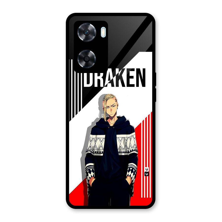 Draken Bhai Glass Back Case for Oppo A77