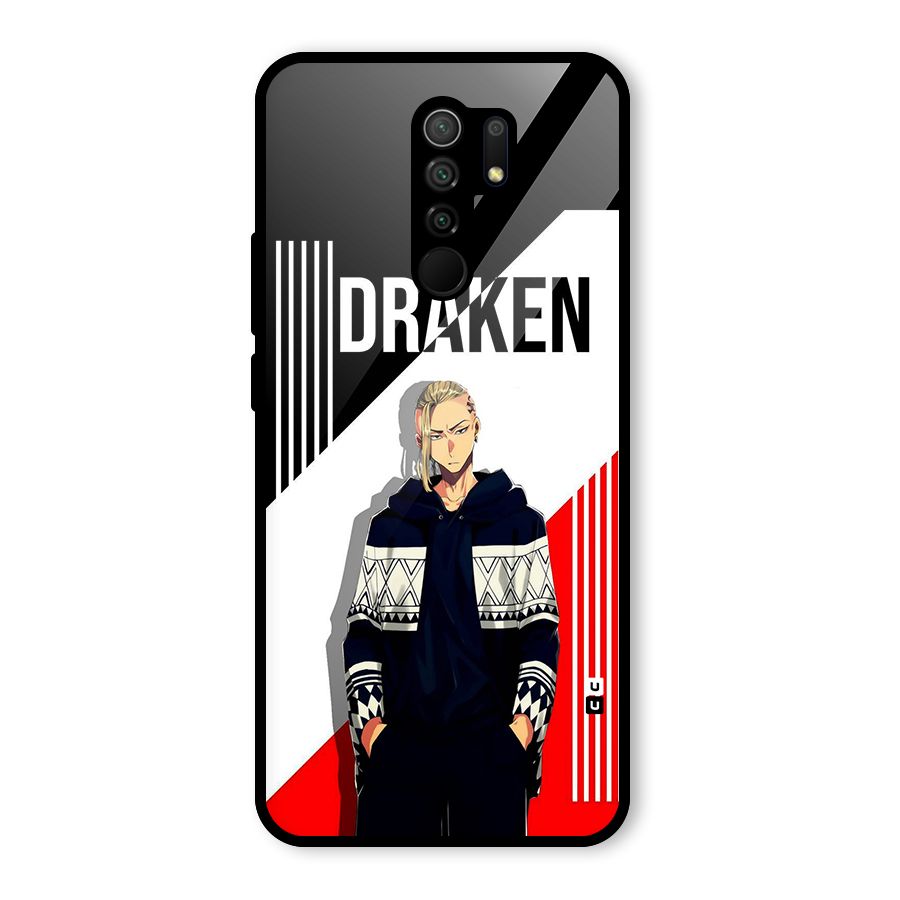 Draken Bhai Glass Back Case for Poco M2